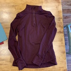 Maroon/Purple Quarter Zip